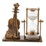 Violin Hourglasses Beautiful Collection for Bedroom Holiday Decoration Aureate