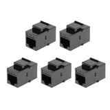 Maxbell 5 Pack RJ45 CAT6 Jack Module WLAN Network Connector Enternet Inline Coupler Module - Aladdin Shoppers