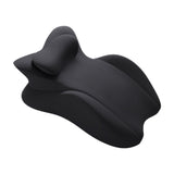 Maxbell Bed Wedge Pillow Sleeping Lie Cushion for Back Sleeping Lounging Office black