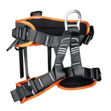 Maxbell Maxbell Professional Safety Rock Climbing Rappelling Harness Seat Sitting Bust Belt Orange