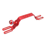 Maxbell Maxbell Aluminum Alloy CNC DSLR Camera Handle Grip Stabilizer Hand Grip Mount with Ball Head - Red