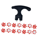 Maxbell 14Pcs Golf Shoe Spikes Golf Accessories Gifts Practical Non Slip Golf Cleats