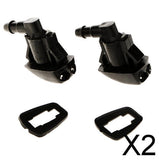 Maxbell 2x1 Pair Windscreen Washer Jet Nozzle Spray 55079049AA For Jeep Grand Cherokee