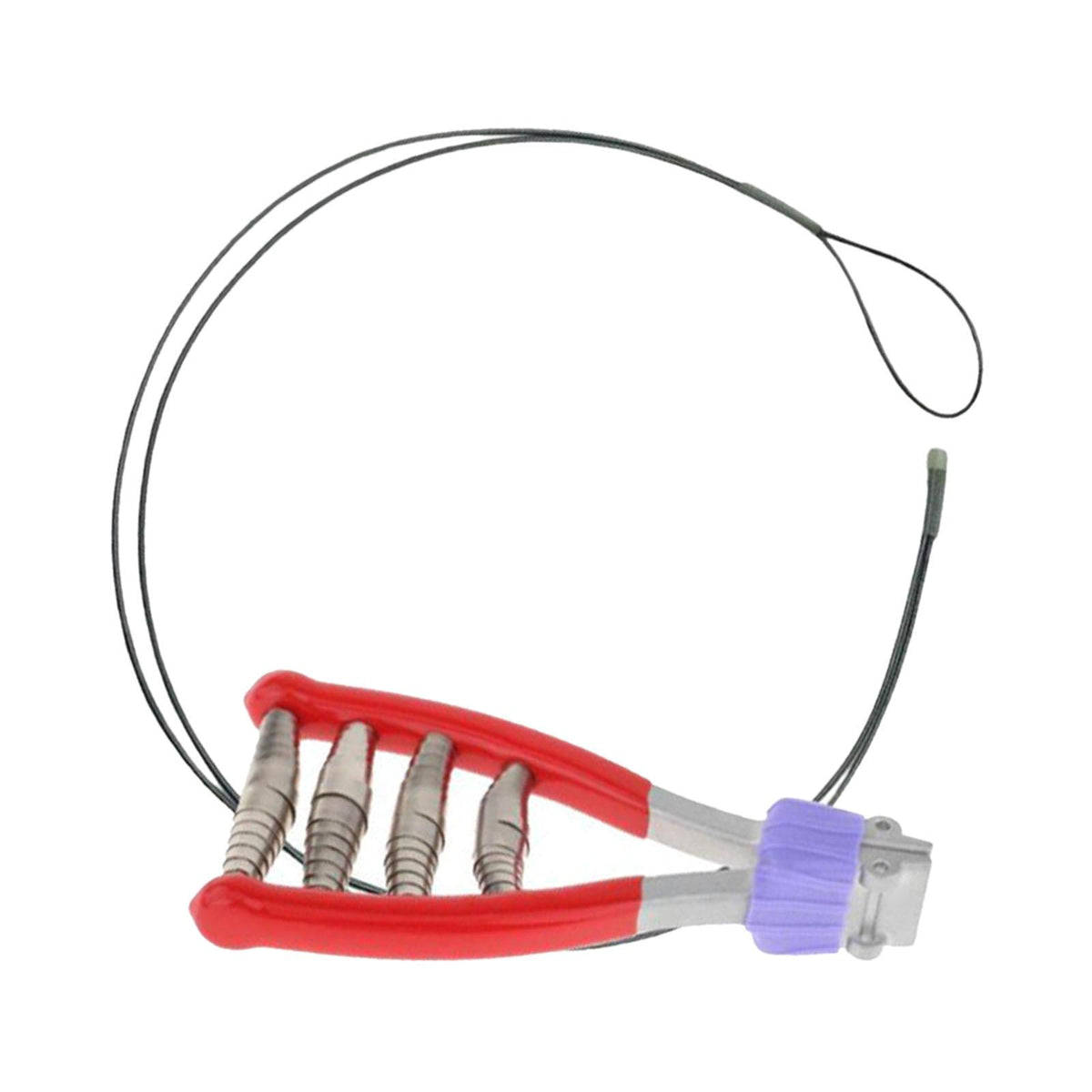 Maxbell String Starting Clamp Extension Cord for Badminton Racket Tennis Accessories Red