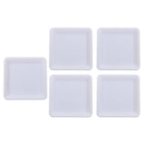 Maxbell 5 Pieces 1:12 Dollhouse Miniature Dish Tray Model Photoprops Dessert Dish