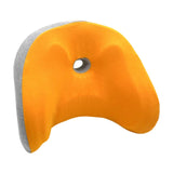 Car Seat Travel Pillow Headrest Breathable Kids Travel Pillow for Road Trips orange