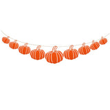 Maxbell 3 Meter Halloween Pumpkin Bunting Garland Banner Home Party Decoration