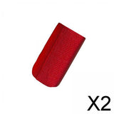 Maxbell 2xVet Wrap 4 inch Wide Non Woven Elastic Self Adherent Wrap for Dogs Pet Ankle Red