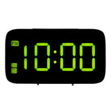 Maxbell Led Projection Alarm Clock Modern Desktop Clock with Voice control Green