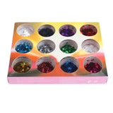 Maxbell Maxbell Nail Art Decoration Sticker Nail Glitter Sequins Design 3D DIY Tip Charms  1