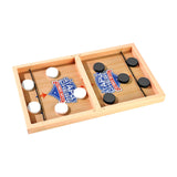 Maxbell Fast Puck Game Gifts 2 Player Table Games for Kids Adults Party Family Night
