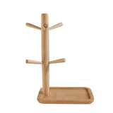 Maxbell Wood Key Tray Entryway Tray Organizer Catchall Tray for Phone Bedroom Office Rectangular base