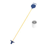 Golf Flagstick and Cup Portable Golf Hole Cup for Backyard Training Practice Blue