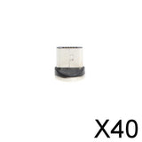 Maxbell 40xMagnetic Micro USB Charger Sync Data Cable Head Adapter 1x