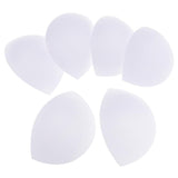 Maxbell 6Pairs Women Foam Inserts Breast Bra Pads Swimwear Bikini Pads