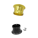 Maxbell 50mm Air Filter Interface Cup for 24/26/28/30mm Motorcycle Carb Black Gold