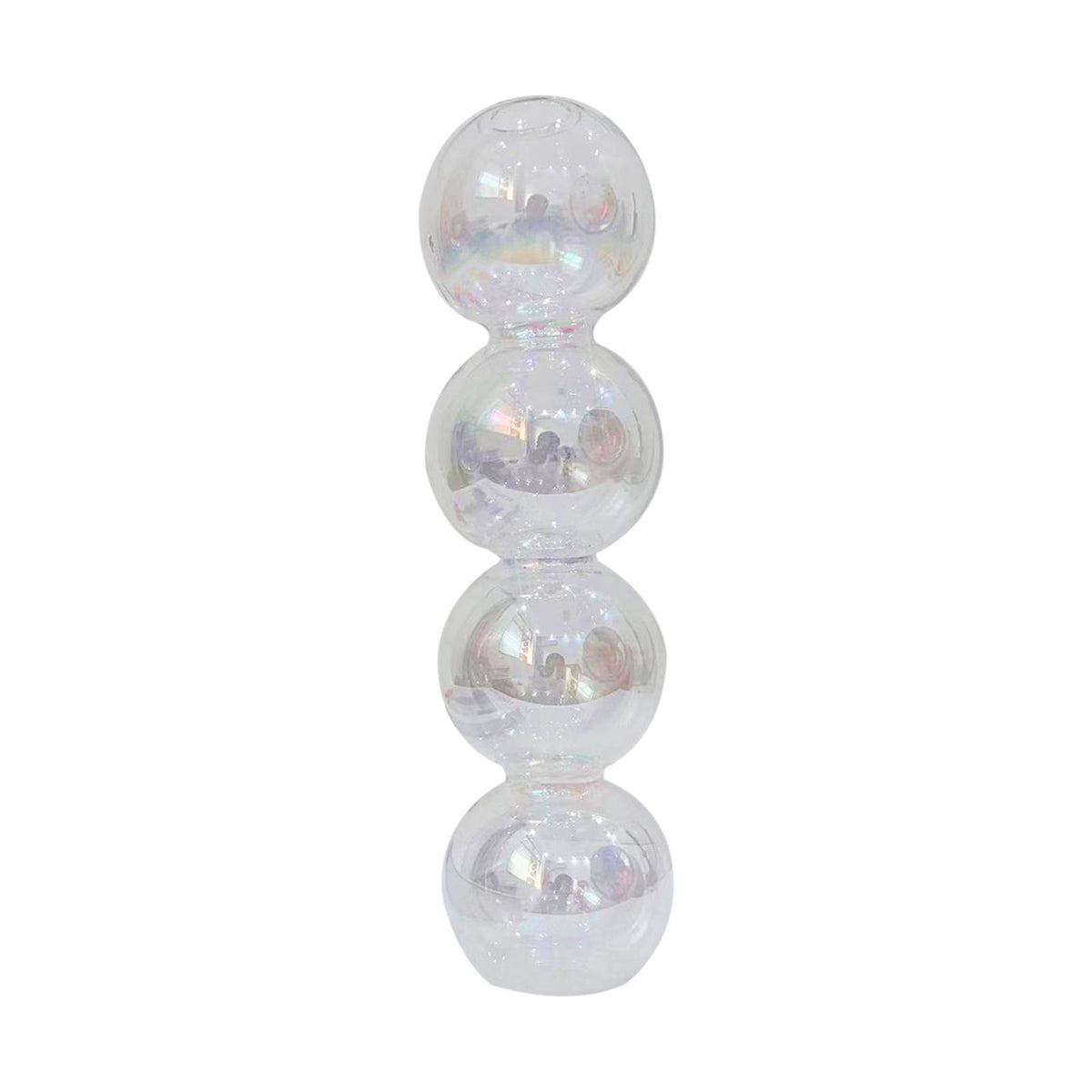 Maxbell Maxbell Glass Candle Holder Modern Candlestick Table Centerpiece Pillar Candle Stand K