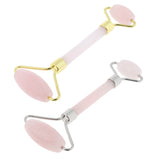 2X Anti-Aging Crystal Jade Rollers f Face Gua Sha Scraping Tool Body Massage