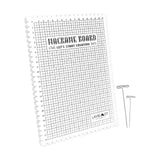 Maxbell Macrame Board Gridded Mat for Hand Knitting Work Project Stringing Projects