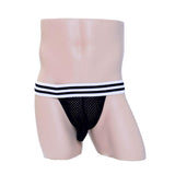 Maxbell Fashion Sexy Men's Black Pouch Underwear Thongs Joskstrap