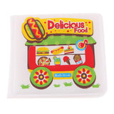 Maxbell 3 Pieces Waterproof Baby Kids Shower Bath Book Early Educational Toys