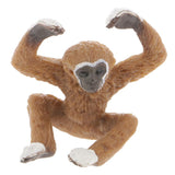 Maxbell Maxbell Realistic Little Gibbon Wild Animal Figurine Model Action Figure Kids Toy