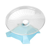 Maxbell Silent Hamster Wheel Sports Hedgehogs Pet Supplies Cage Accessory Roller Toy Blue