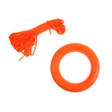 Maxbell 30m Emergency Life Saving Rope Strong Reflective Floating Line Diving Snorkeling Water Rescue + Floating Ring - Aladdin Shoppers