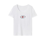 Maxbell Maxbell Women's T Shirt Summer Regular Fit Casual Basic Tee for Camping Beach Sports M