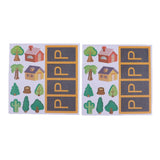 Maxbell Kids DIY Accessory Traffic Scene Building Adhesive Sticker Toy Tree House - Aladdin Shoppers