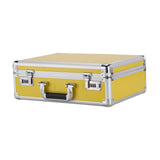 Maxbell Aluminum Alloy Hard Case with Lock Portable Tool Case for Travel files Tools M