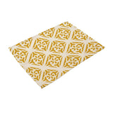 Maxbell Cotton Linen Geometric Print Art Pattern Placemats Table Mats Pattern 6 - Aladdin Shoppers