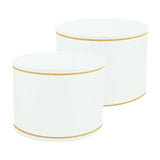 Maxbell 2Pcs Table Lamp Shades Set Decor Light Covers for Dining Room Office Kitchen White