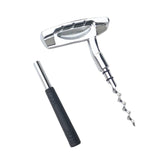 Maxbell Wine Opener Unique Zinc Alloy Kitchen Gadget Cork Remover for Bar Restaurant Silver