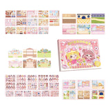 Maxbell Face Sticker Book Funny Stickers Face Activity Book for Party Favors Ages 3+ Style B