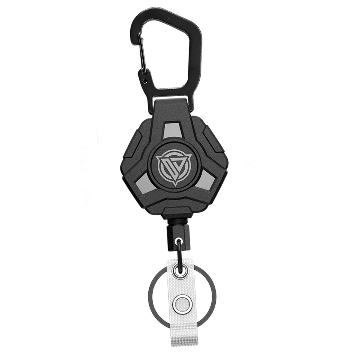 Maxbell Retractable Keychain ID Badge Holder Key Ring for Backpacking Camping Sports