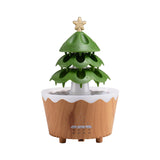 Christmas Tree Humidifier Christmas Gift 250 ml for Bedroom Living Room Home Brown