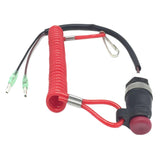 Maxbell Motorcycle Scooter ATV Boat Engine Kill Stop Switch Safety Tether Cord Lanyard Accessories for Yamaha