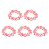 Maxbell Multiple Flower Beaded Bracelet Jewelry for 18'' Pink - Aladdin Shoppers