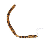 Maxbell Animal Long Tail Cosplay Christmas Halloween Costume Accessory Brown Leopard