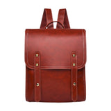 Maxbell Women Backpack Minimalist Style Ladies Shoulder Bag for Work Business Summer Red
