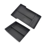 2 Pieces Center Console Armrest Storage Box for Tesla Model 3 2024