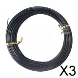 Maxbell 3xMonofilament Fishing Line Mono Nylon Leader Line 30m Dia 1.6mm 320LB