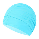 Maxbell Swimming Cap Nonslip Surfing Hat for Outdoor Water Sports Intensive Training Lake Blue