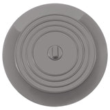 Maxbell Silicone Sink Plug Utility Cleaning Tool Silicone Sink Stopper Drain Stopper Gray