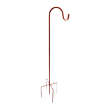 Maxbell Shepherds Hook Outdoor Garden Hook for Wind Chimes Plant Baskets Bird Feeder 120cm height