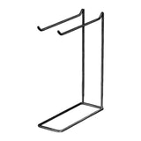 Maxbell Jewelry Display Stand Modern Iron Storage Holder for Watches Bangle Hairband Black