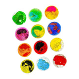 Maxbell 12x Sensory Soft Gel Liquid Toys Gifts Liquid Motion Toys for Teens Children Circle