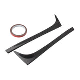 Maxbell 2 Pieces Trunk Sidespoiler Side Wing Air Deflectors Sturdy Easy Installation A