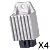 Maxbell 4x4 Pin Voltage Regulator Rectifier for GY6 50cc-150cc Moped Scooter ATV